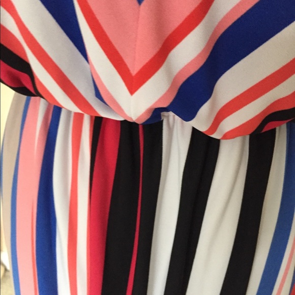 Stripe multi Color Block 👗 - Picture 4 of 6